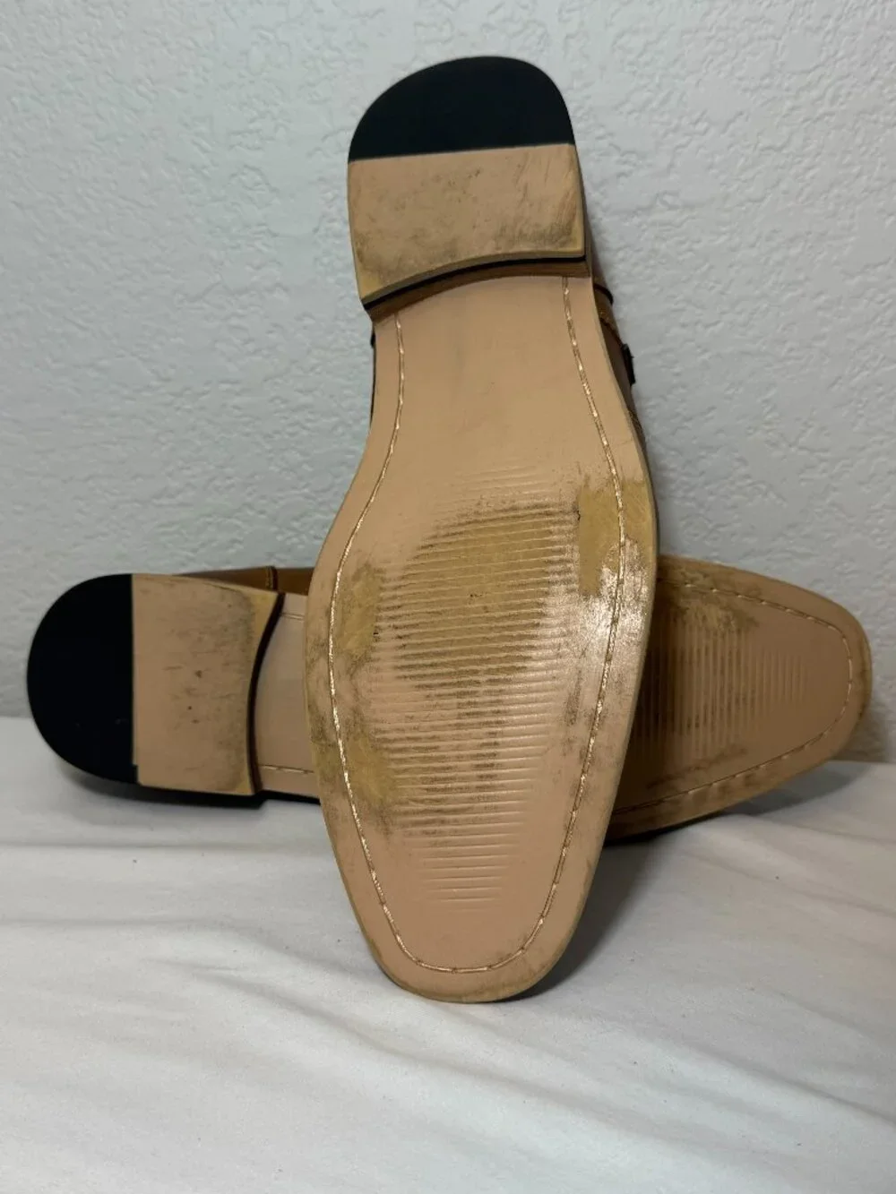 Steve Madden P-Klatin Brown Tan Leather Lace Up Chukka Boots - Mens size 9